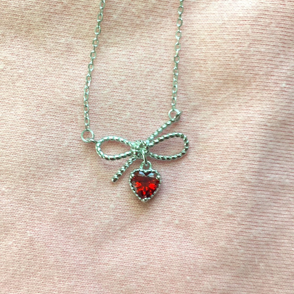 925 silver necklace, BOW